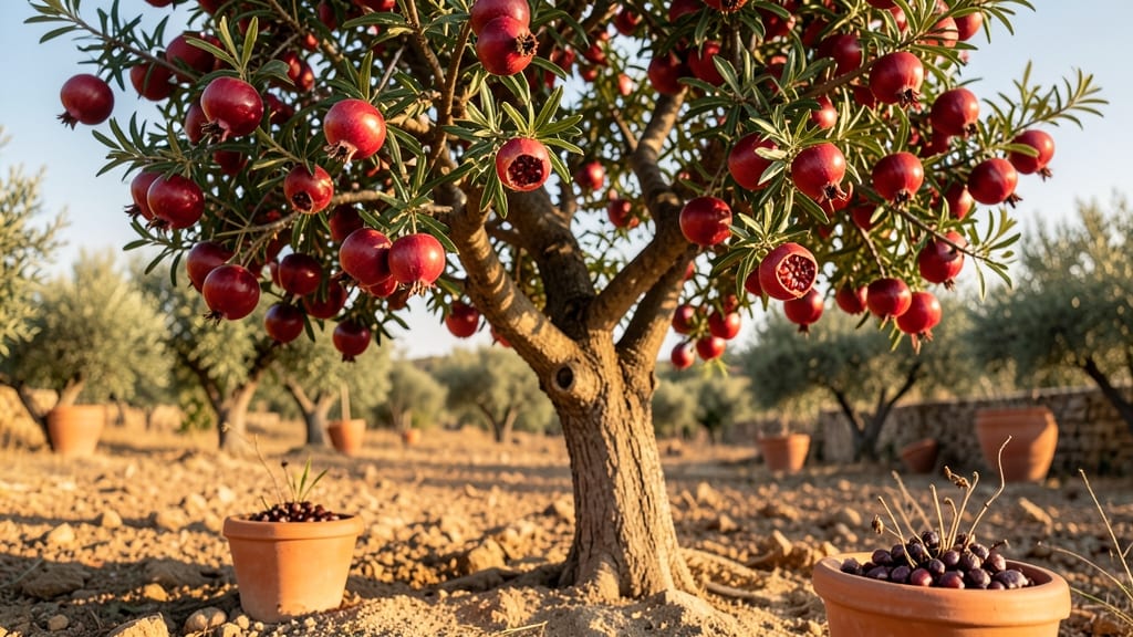 Pomegranate Seeds for Drought-Tolerant Yards