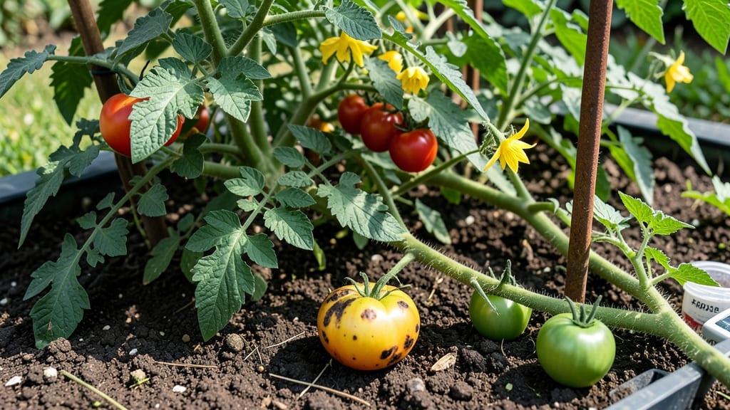 Dark Spots on Tomato Fruit: Fungal Blight Fix in 3 Days