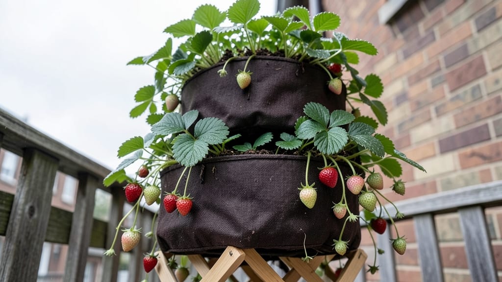 Strawberry Tower Vertical Garden