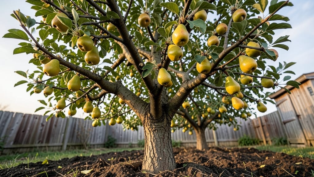 Hooded Pear Tree for Cold Hardy Growth