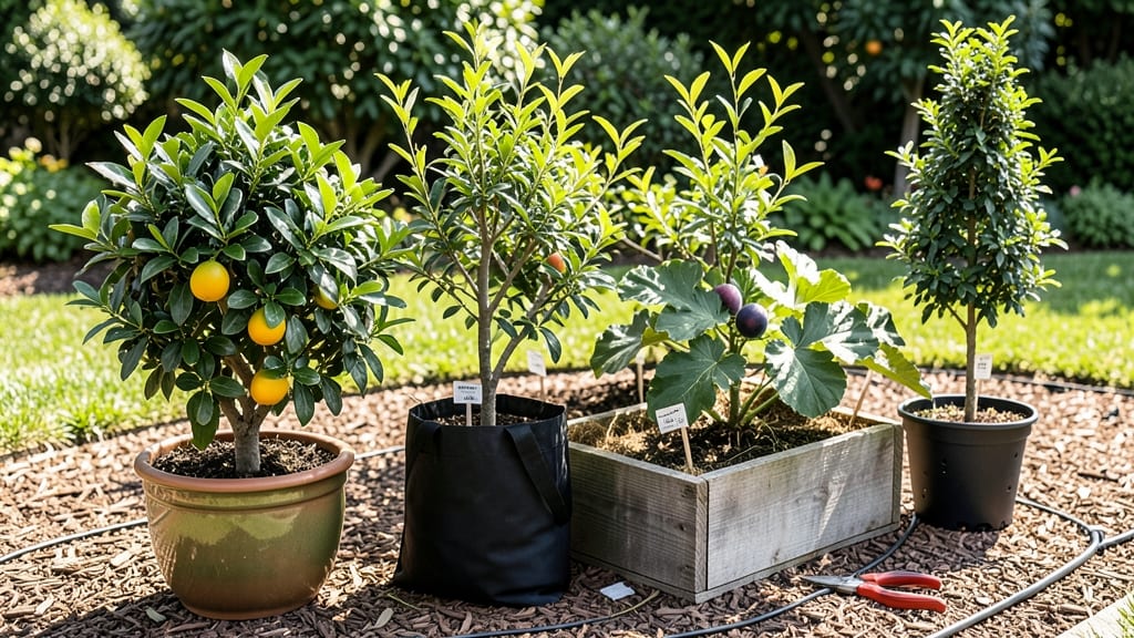 Ultra Dwarf Fruit Trees: Space-Saving Varieties for Year-Round Harvests