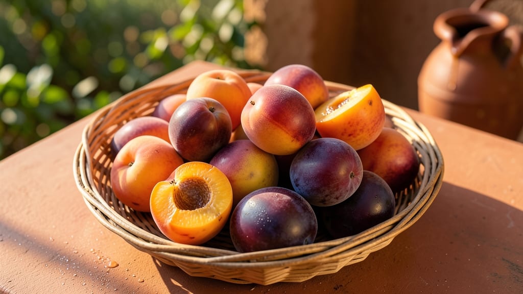 Apricot-Plum Hybrids with Unique Flavor