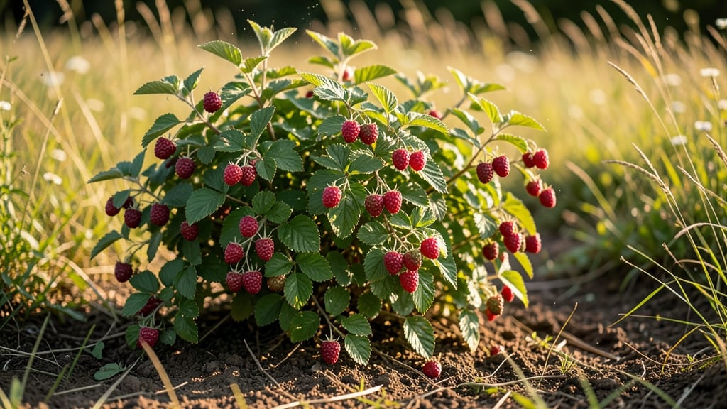 Everbearing Raspberry Bush