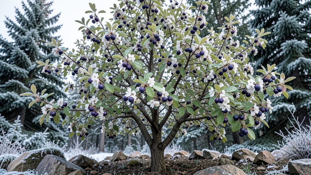 Saskatoon Berry (Amelanchier alnifolia)