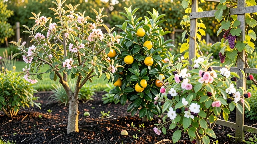Fruit Plants Grow a Garden: Year-Round Bounty With Minimal Pruning