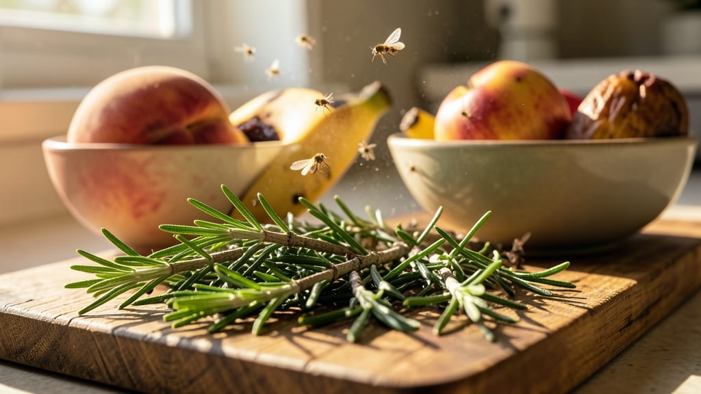 Rosemary Plants Deter Fruit Flies