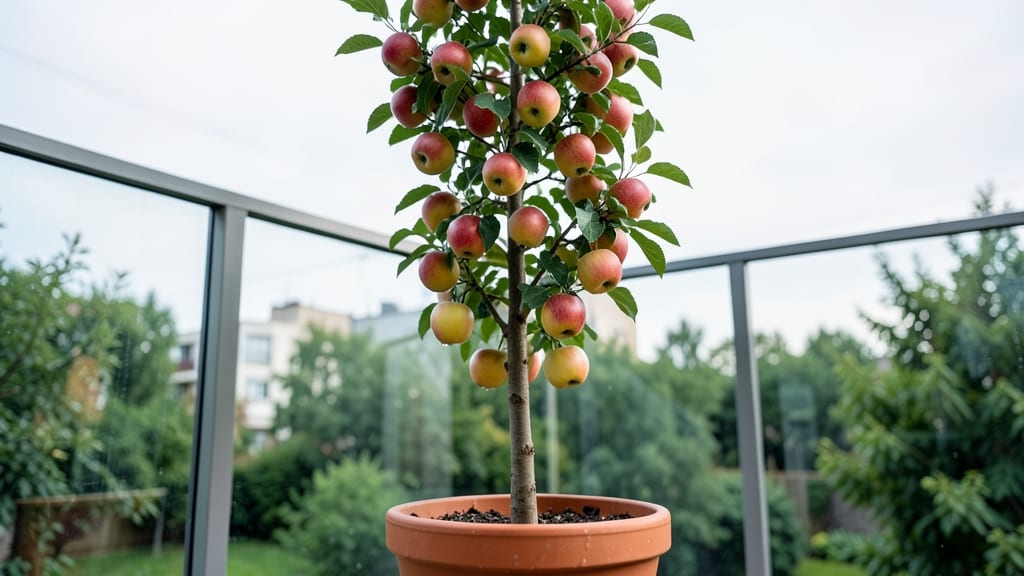 Columnar Apple Tree in Pots