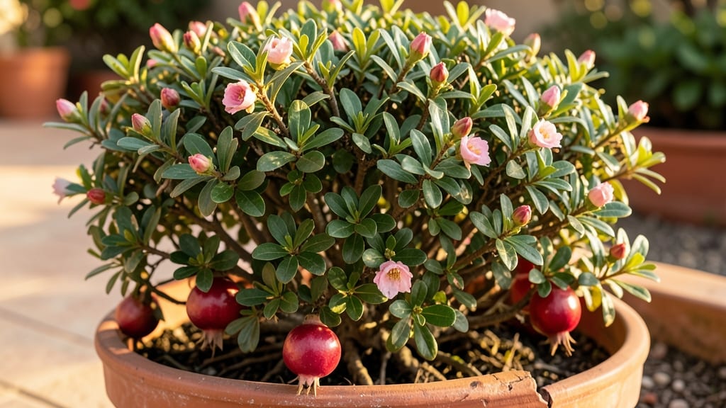 Pomegranate Dwarf Variety