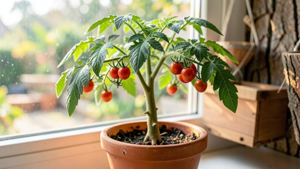 Tiny Tim Tomato Plant