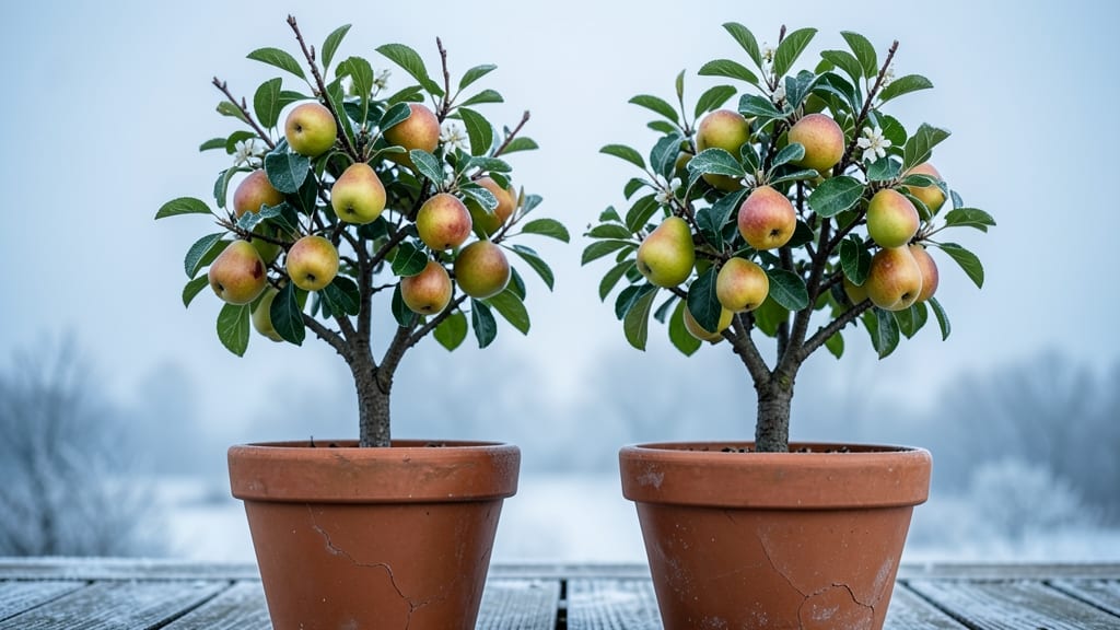 Miniature Pear Trees for Containers