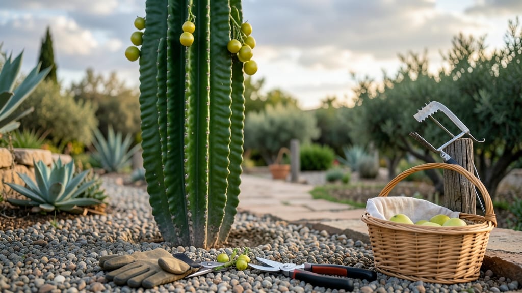 Peruvian Apple Cactus Fruit: Prolific Harvesting With Minimal Pruning Effort