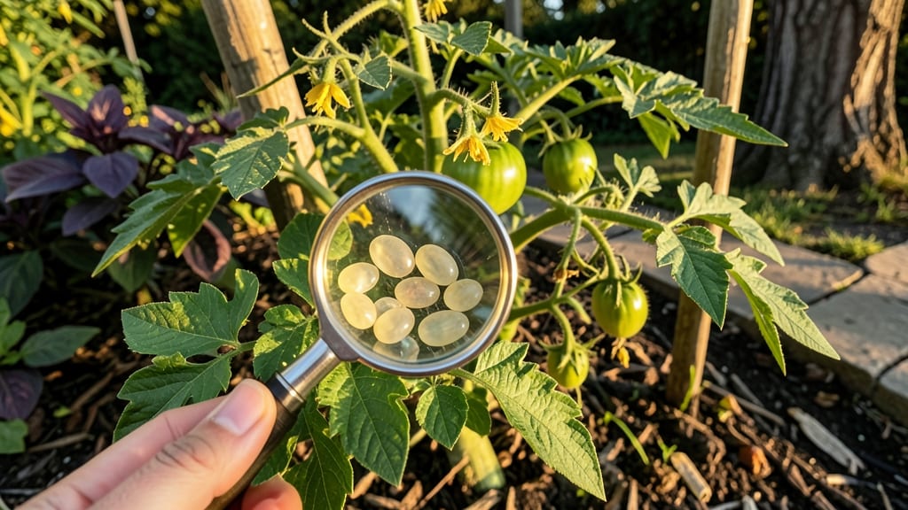 Tomato Fruitworm Eggs: Scrape-and-Spray Method for Instant Eradication