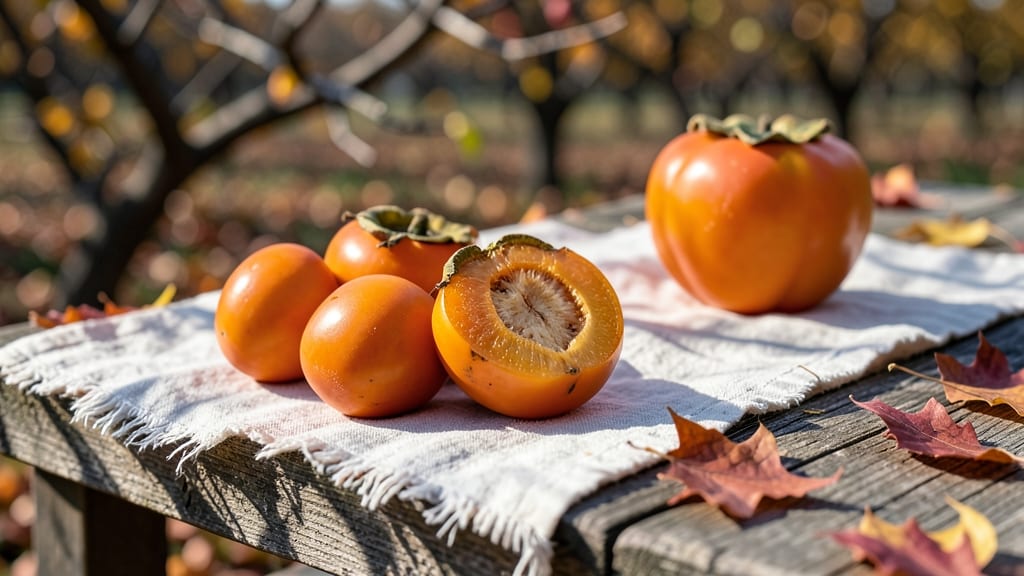 Persimmons: Autumn's Sweet Stone Fruit Treasure