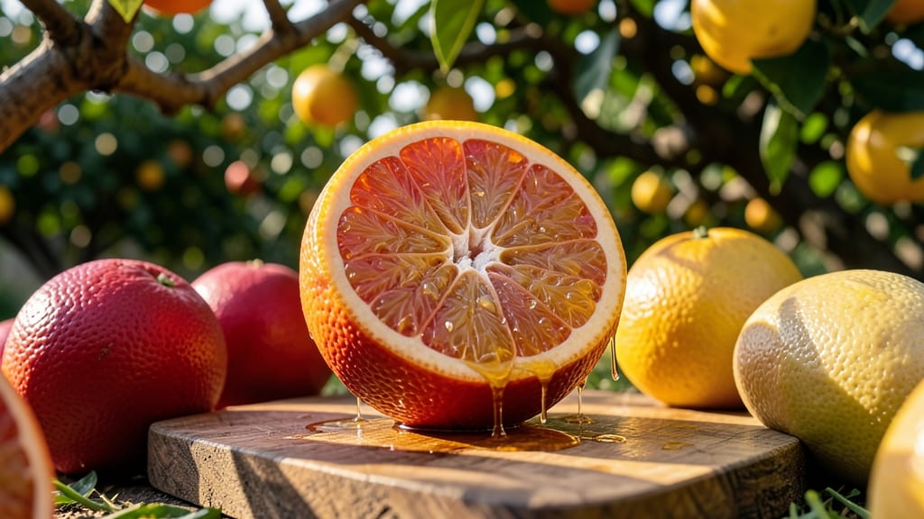 Grapefruit for Bold Citrus Intensity
