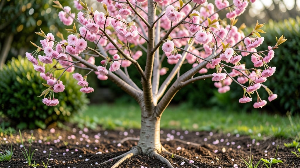 Pink Flowering Fruit Trees: Vibrant Blooms and Edible Harvests in One Tree