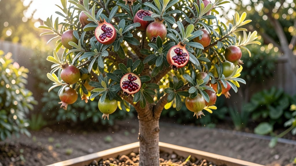 Pomegranate Trees: Miniature Wonderful Variety
