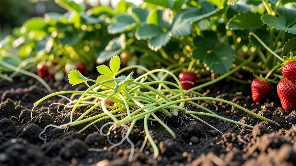 Strawberry Plants from Runners