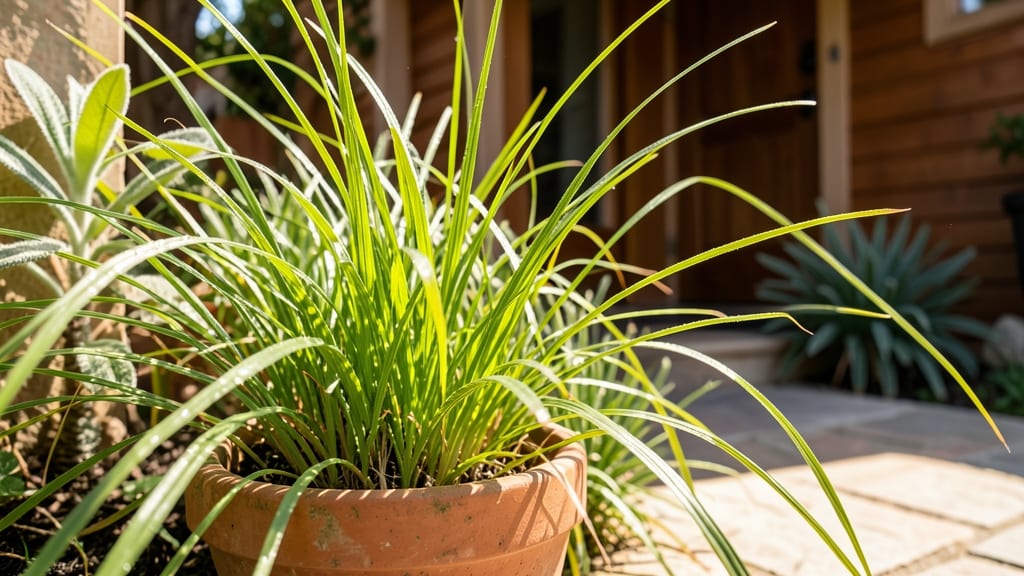Citronella Grass in Outdoor Spaces