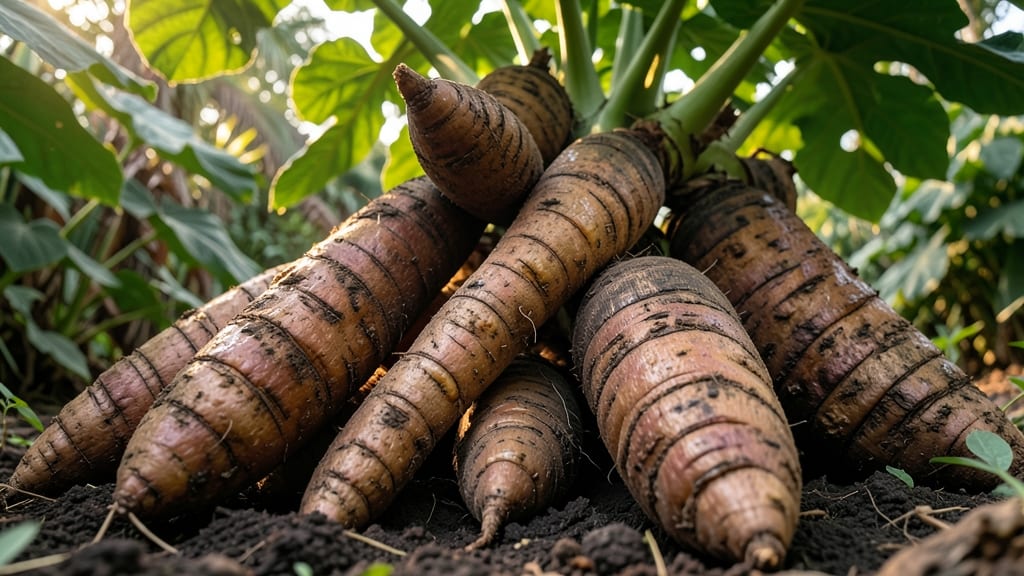 Elephant Foot Yam (Amorphophallus paeoniifolius)