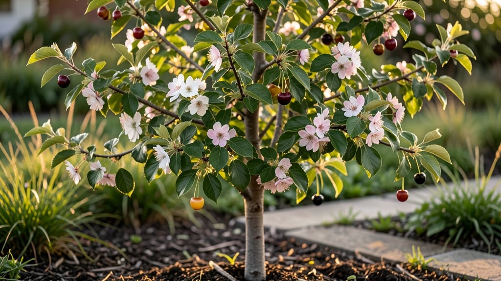 Self-Pollinating Cherry Fruit Trees: No-Beeline Needed for Sweet Harvests