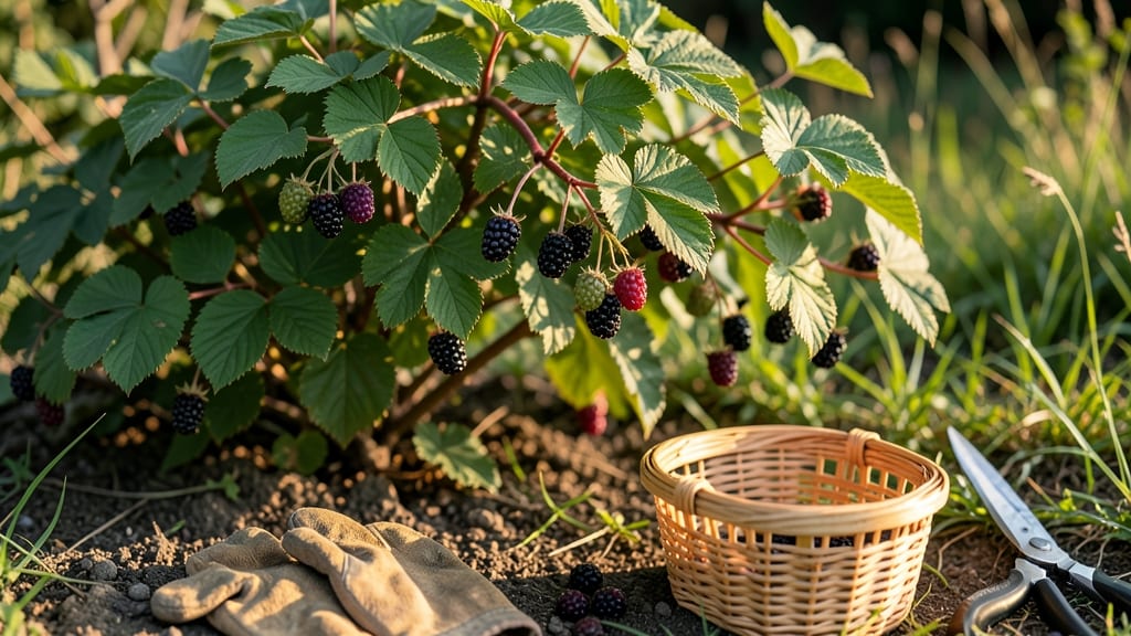 When to Pick Blackberry Fruit: Ripeness Cues by Variety and Zone