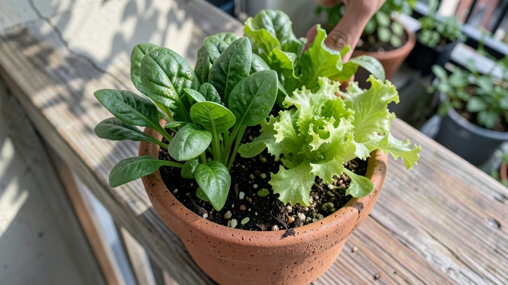 Lettuce and Spinach Mix
