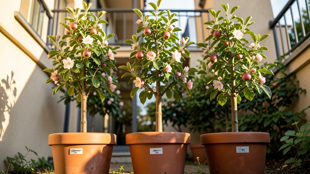 Dwarf Apple Trees for Containers