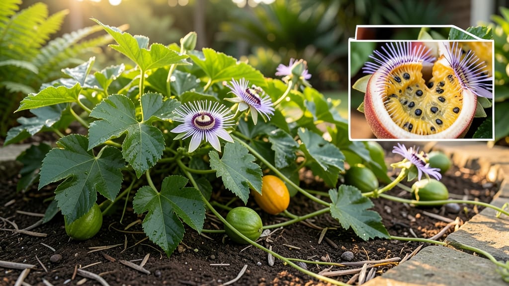 Passion Flower Vine Fruit Growing Guide: Fragrant Blooms to Edible Harvests in One Season