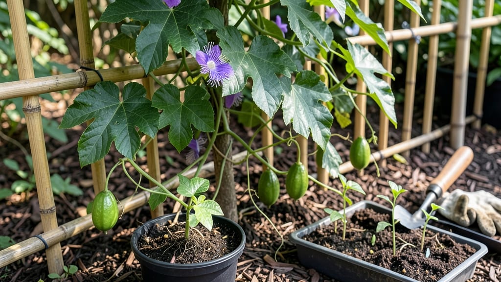 Planting Passionfruit Vines: Tropical Fruit Success in 6 Months