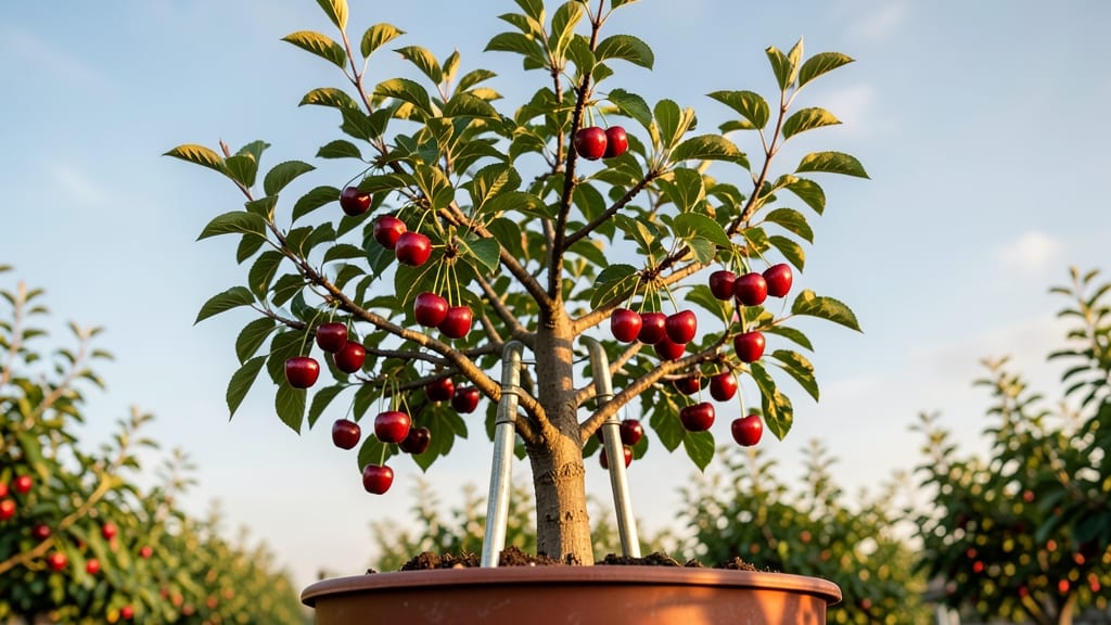 Cherry Trees with Dwarf Varieties