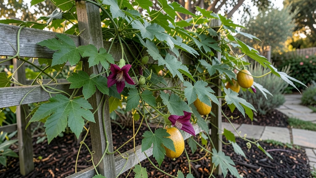 Passionfruit Vines On Fences: Tropical Beauty That Climbs and Thrives