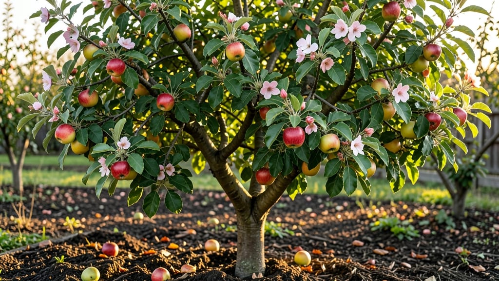 Picture of Apple Tree With Fruits: Seasonal Stages and How to Identify Them