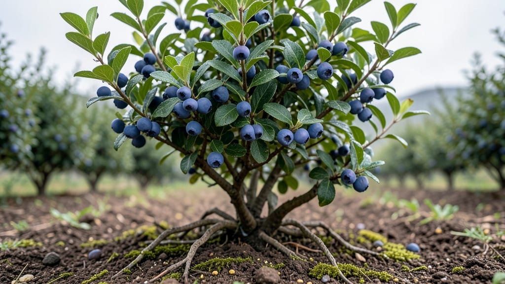 Blueberry Bushes for Acidic Soil Gardens