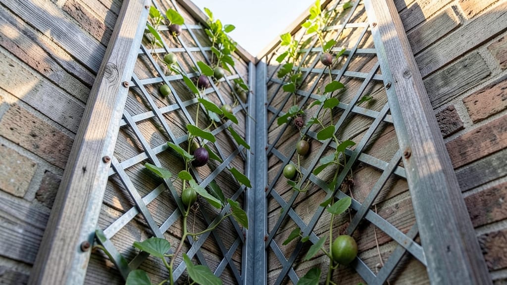 Corner Trellis for Fences or Walls