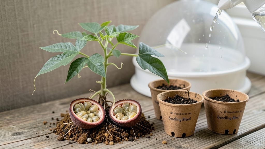 Passion Fruit Germination: Soak-and-Sprout Success in 7 Days