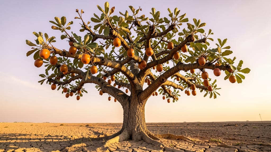 Jujube Trees with Drought-Proof Fruit