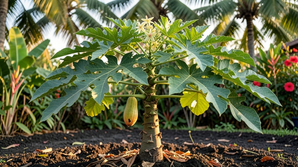 Papaya Fruit Growing: Tropical Harvest in Containers Without Pruning Hassles