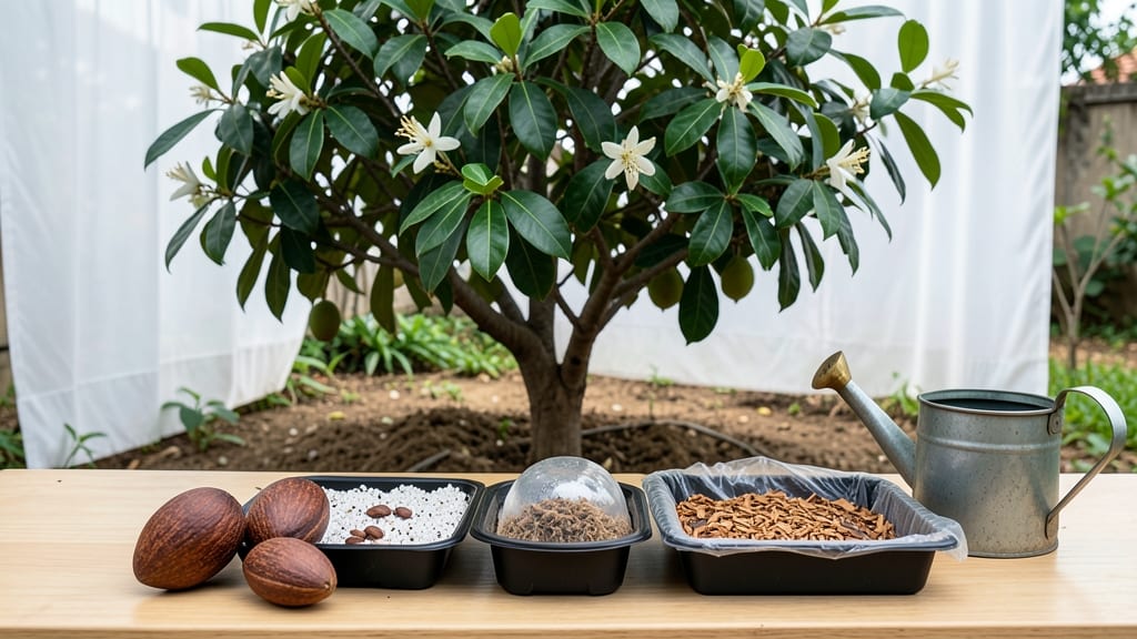 Longan Fruit Seeds: Germination Trick for Tropical Tree Growth