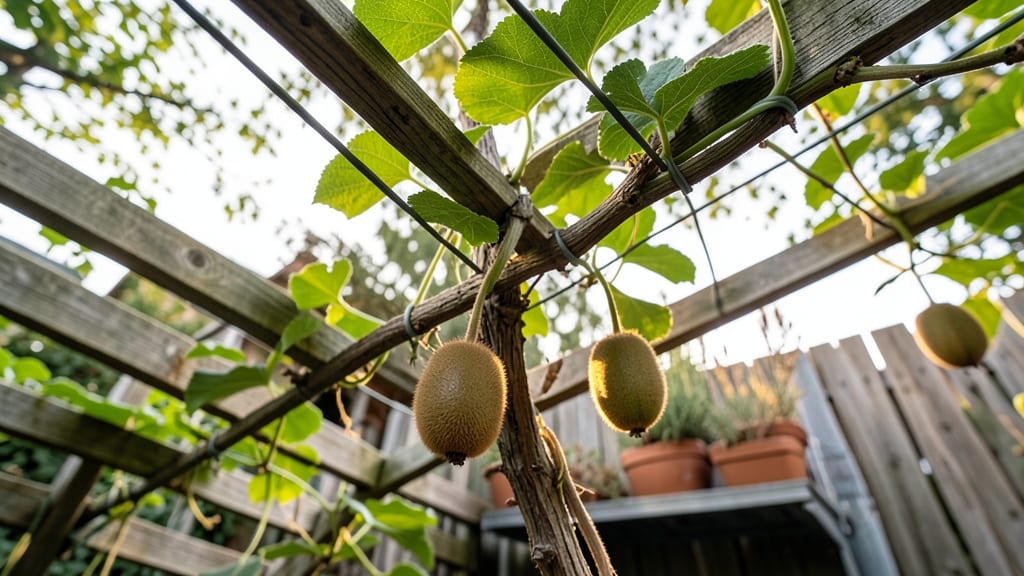 Kiwi Vines for Vertical Gardens