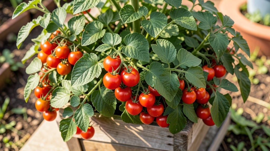 Cherry Tomatoes with Sweet 100 Variety