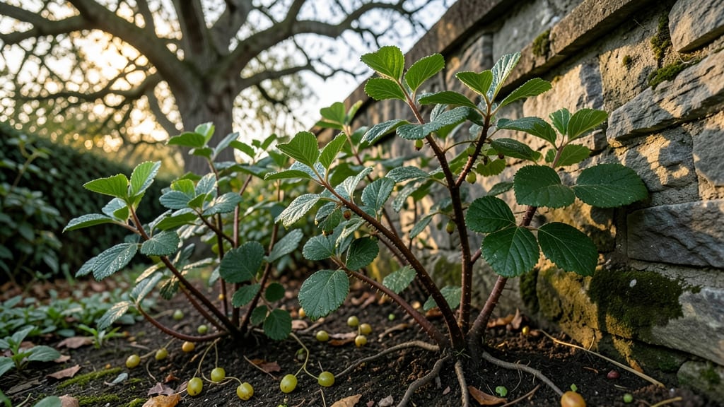 Gooseberry Bushes in Shady Corners