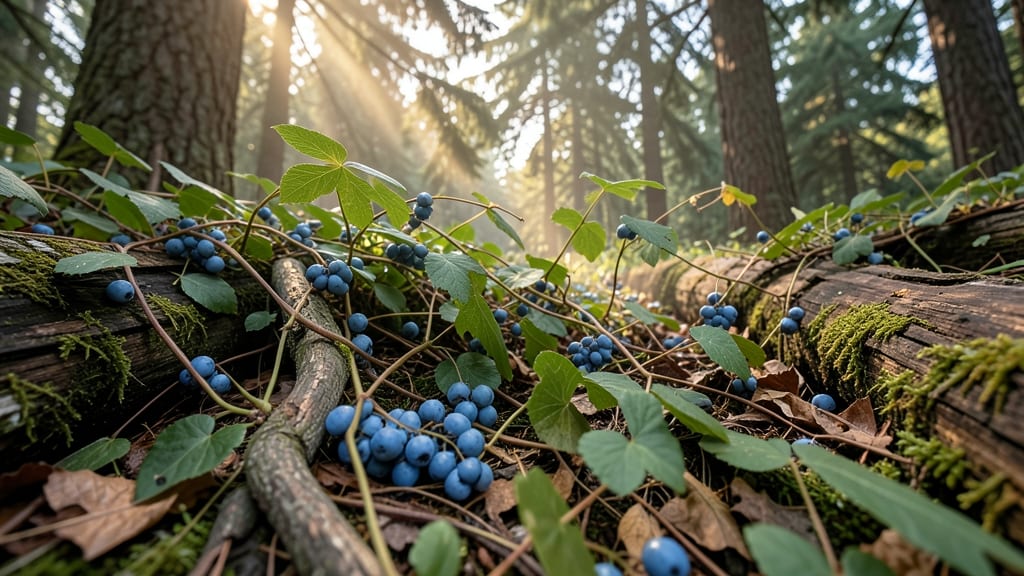 Huckleberry Vines for Woodland Gardens