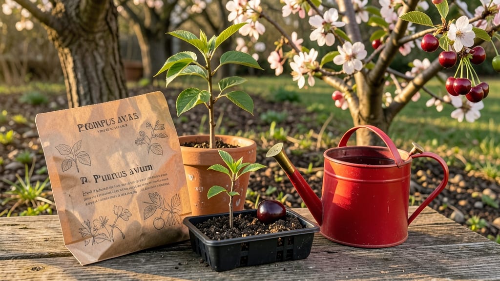 Cherry Seed to Fruit: From Sprout to Sweet Harvest in 6 Months