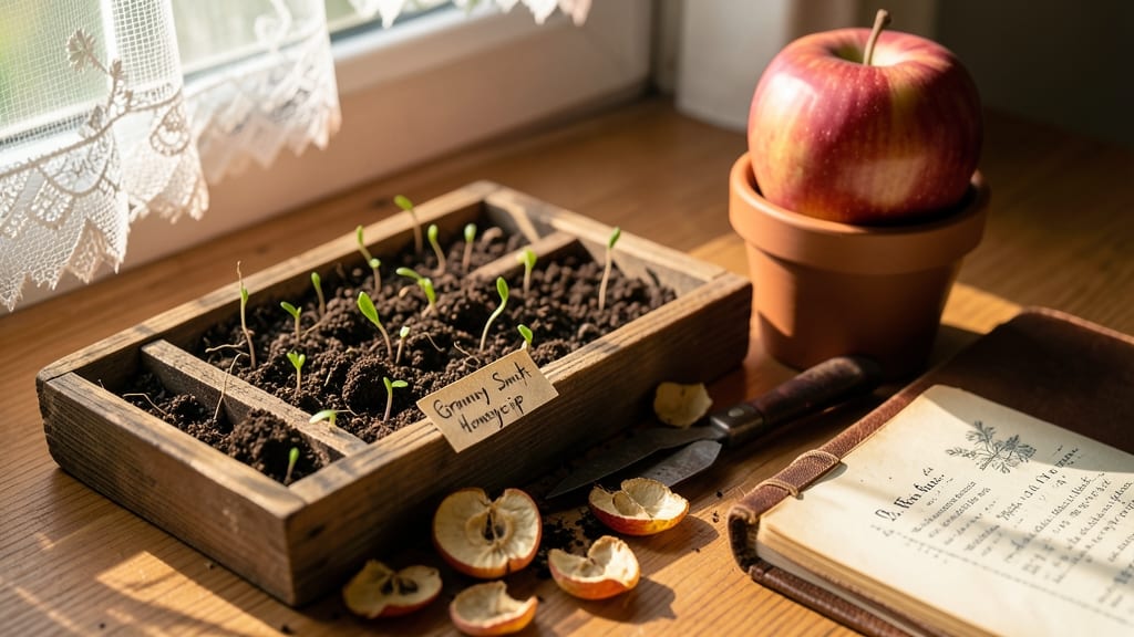 Apple Seeds from Heirloom Varieties