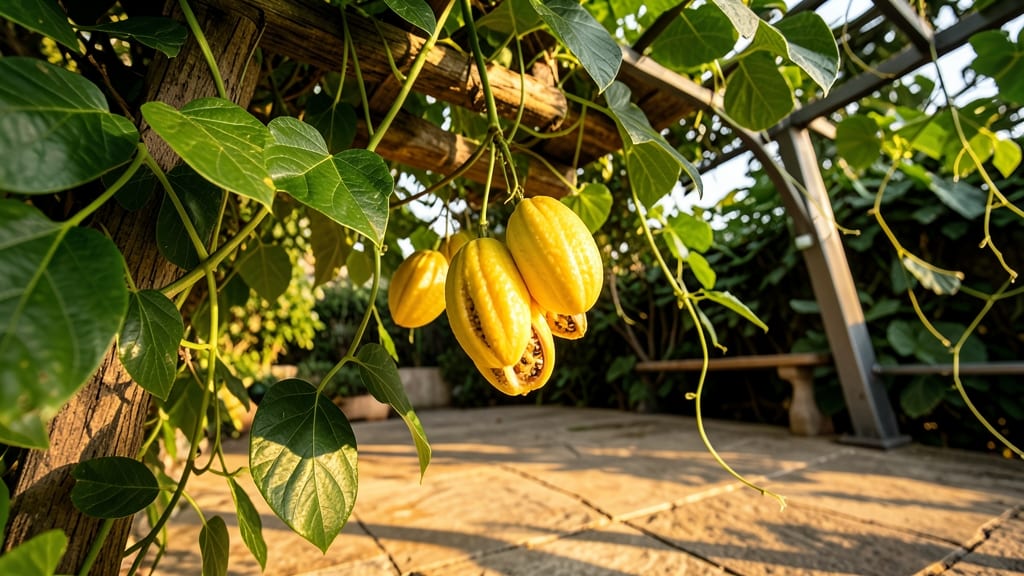 Passion Fruit Vine Yellow Variety