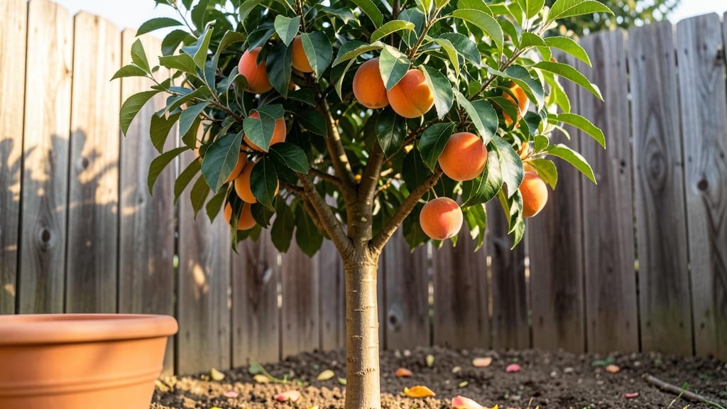 Miniature Peach Trees