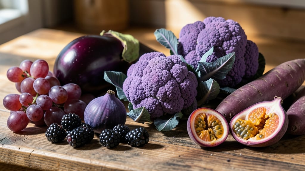 Purple Fruits and Vegetables Names: 15 Vibrant Varieties for Stunning Gardens
