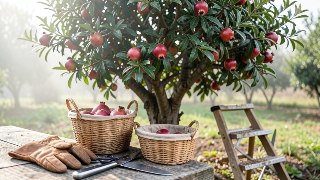 How to Pick Pomegranate Fruit: Ripeness Signs and Harvesting Tricks