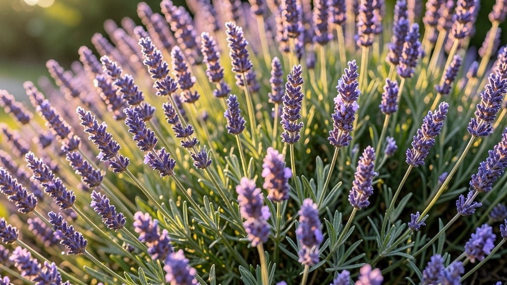 Lavender Bushes Repel Flying Pests