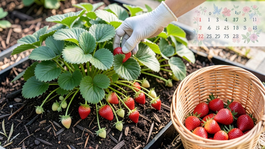 How Long Do Strawberries Produce Fruit in a Season: 3-Phase Bearing Cycle Explained